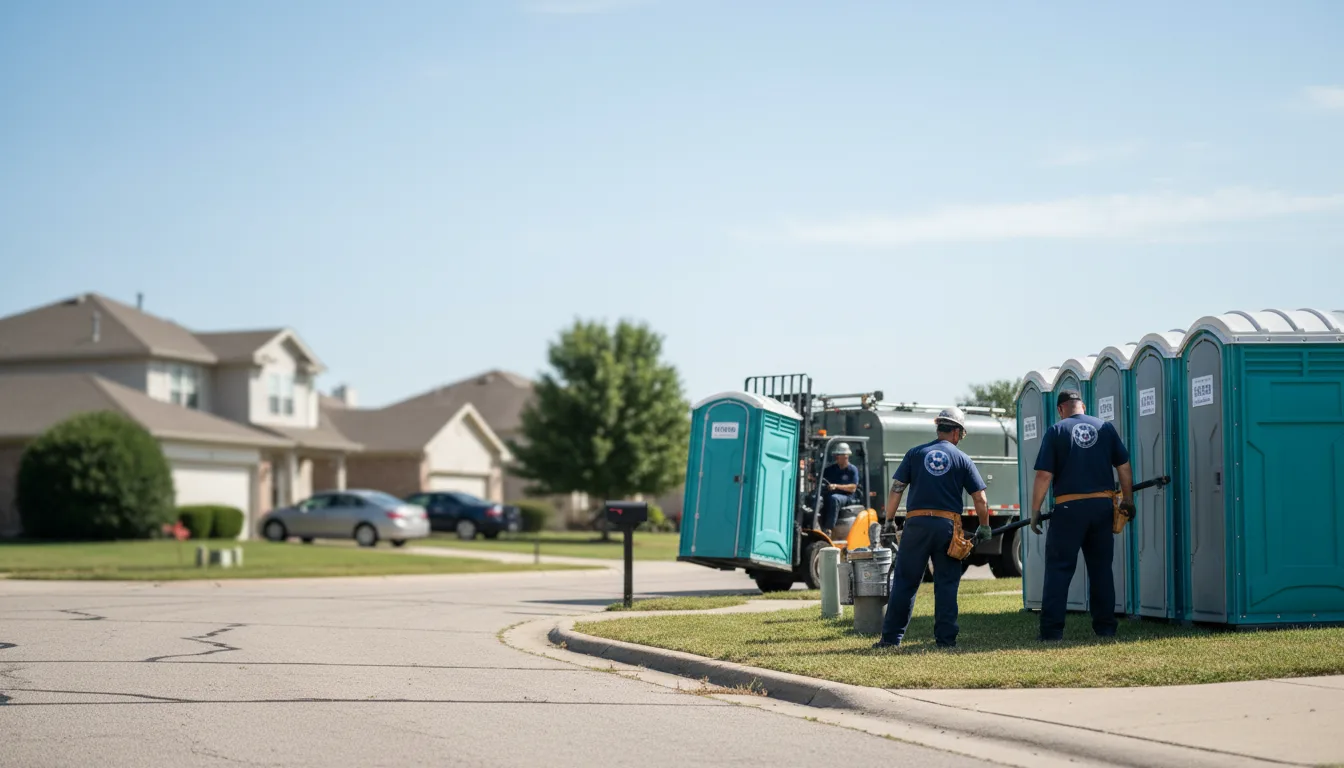 Porta Potty Rental in Inman, KS near me